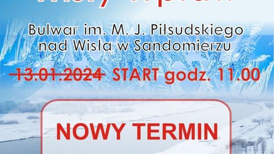 Zimowa przeprawa przez Wisłę przełożona  