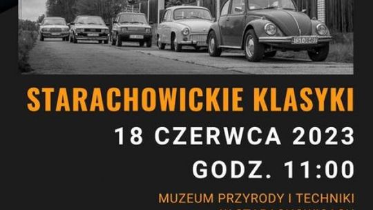 Zjazd i pokazy starych aut w Starachowicach 
