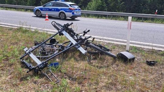 Zmarł mężczyzna potrącony na S7 w Skarżysku 