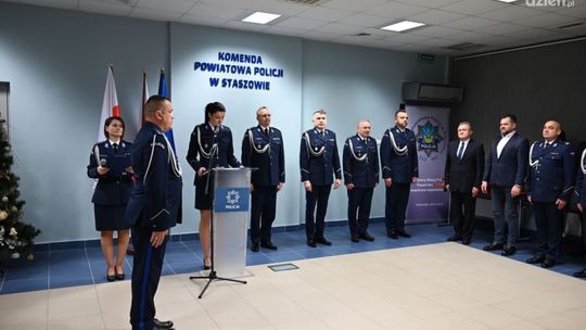 Zmiana na stanowisku Pierwszego Zastępcy Komendanta Policji w Staszowie