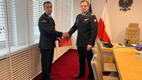 Zmiany w kierownictwie Komendy Powiatowej PSP w Ostrowcu Świętokrzyskim