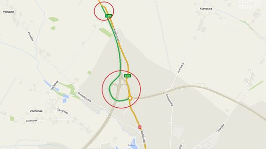 Zmiany w organizacji ruchu na DK 9 między Ostrowcem a Opatowem 