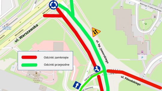 Zostaną wprowadzone zmiany w ruchu w północnej części Kielc