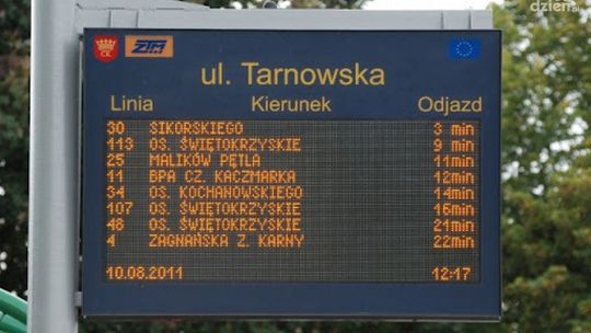 ZTM informuje pasażerów