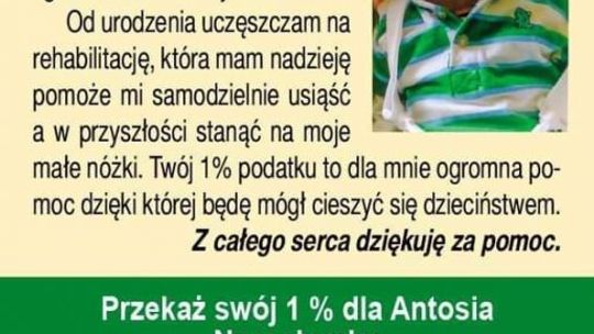 Zuzanna Plewińska: Antoś postawił pierwsze kroki