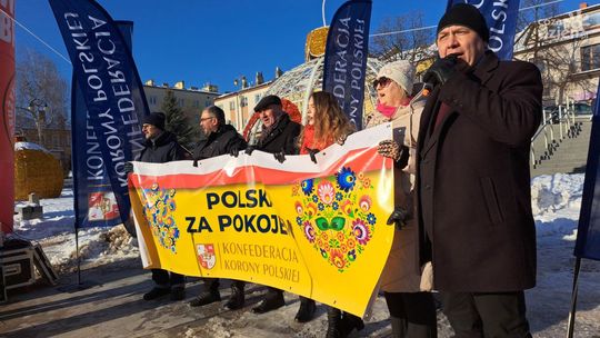 Zwolennicy Grzegorza Baruna maszerowali w imię pokoju