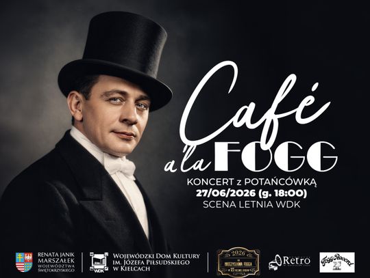 „Café à la Fogg” otworzy Scenę Letnią WDK. Muzyczna podróż do międzywojennej Polski już 27 czerwca