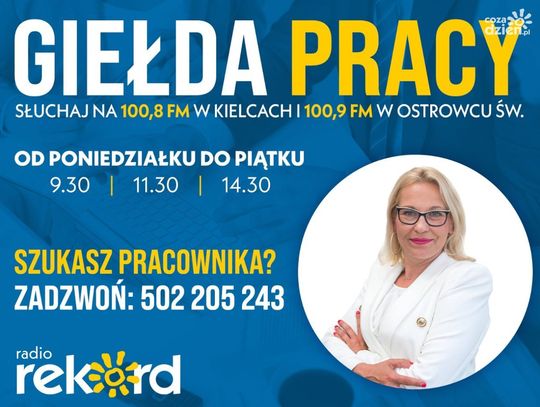 GIEŁDA PRACY - NOWE OFERTY GIEŁDA PRACY - NOWE OFERTY