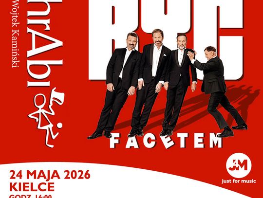 Kabaret Hrabi z nowym programem „Być facetem” wystąpi w Skarżysku i Kielcach Kabaret Hrabi z nowym programem „Być facetem” wystąpi w Skarżysku i Kielcach