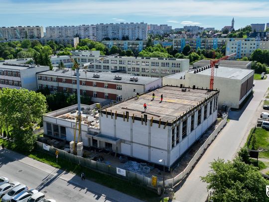 Nowa hala sportowa powstaje przy V LO w Kielcach