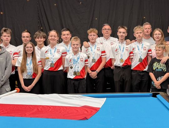 Osiem medali dla Polski, cztery dla Fortis Bilard Kielce na Mistrzostwach Europy Juniorów