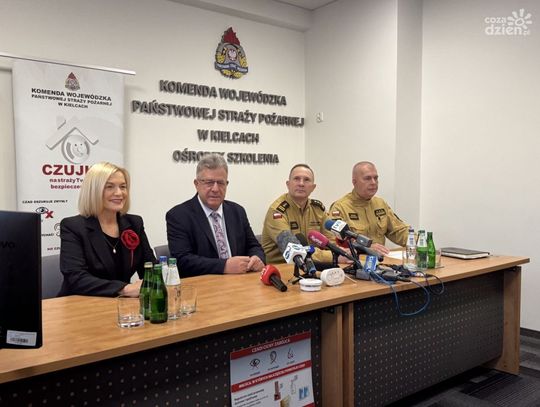 Rośnie liczba pożarów i zatruć czadem. Pamiętajmy, czujka ratuje życie