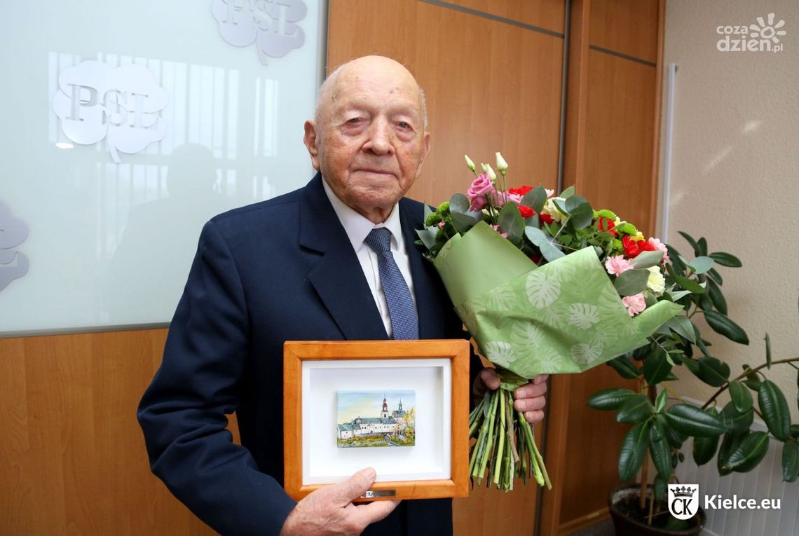 102 urodziny Mieczysława Kasińskiego 102 urodziny Mieczysława Kasińskiego