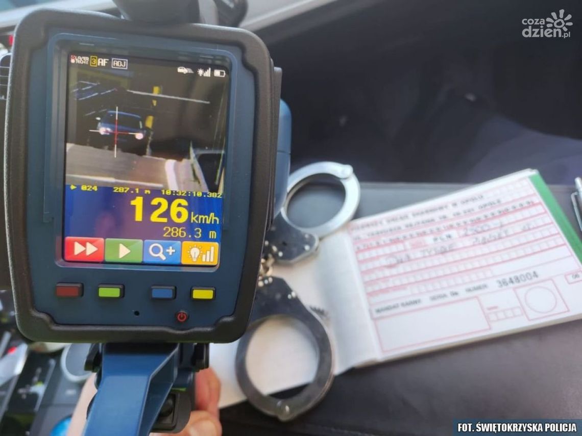 126 km/h przez Kielce