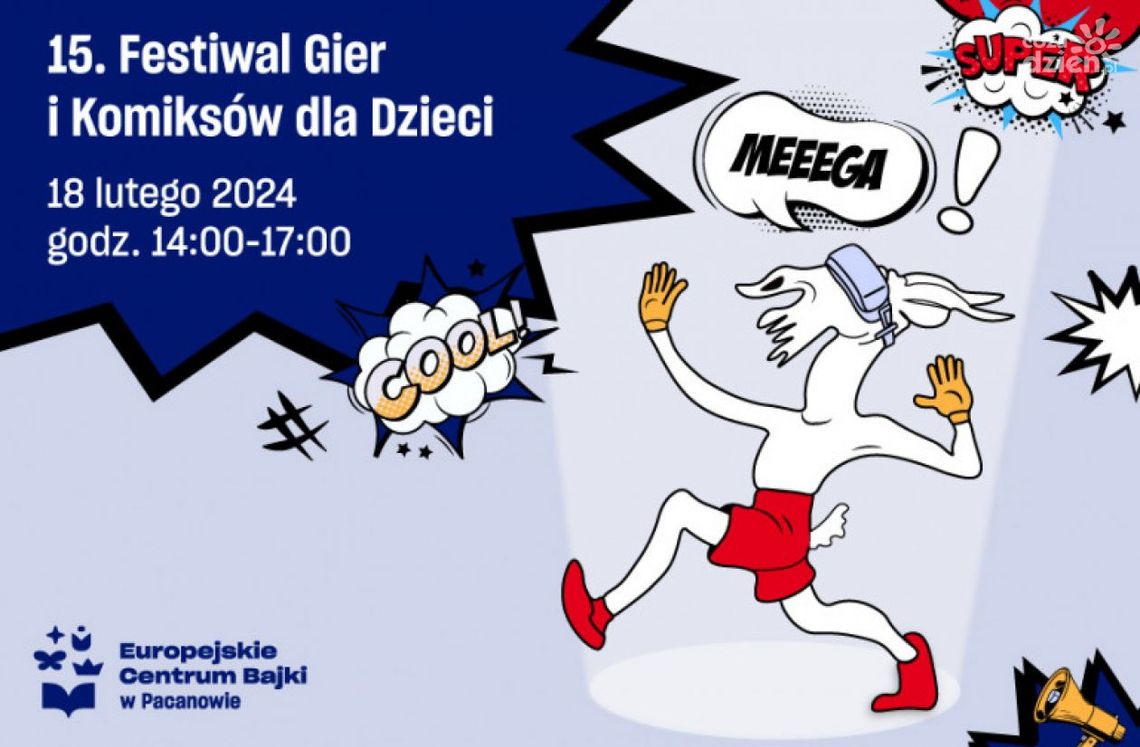 15. Festiwal gier i komiksów dla dzieci 15. Festiwal gier i komiksów dla dzieci