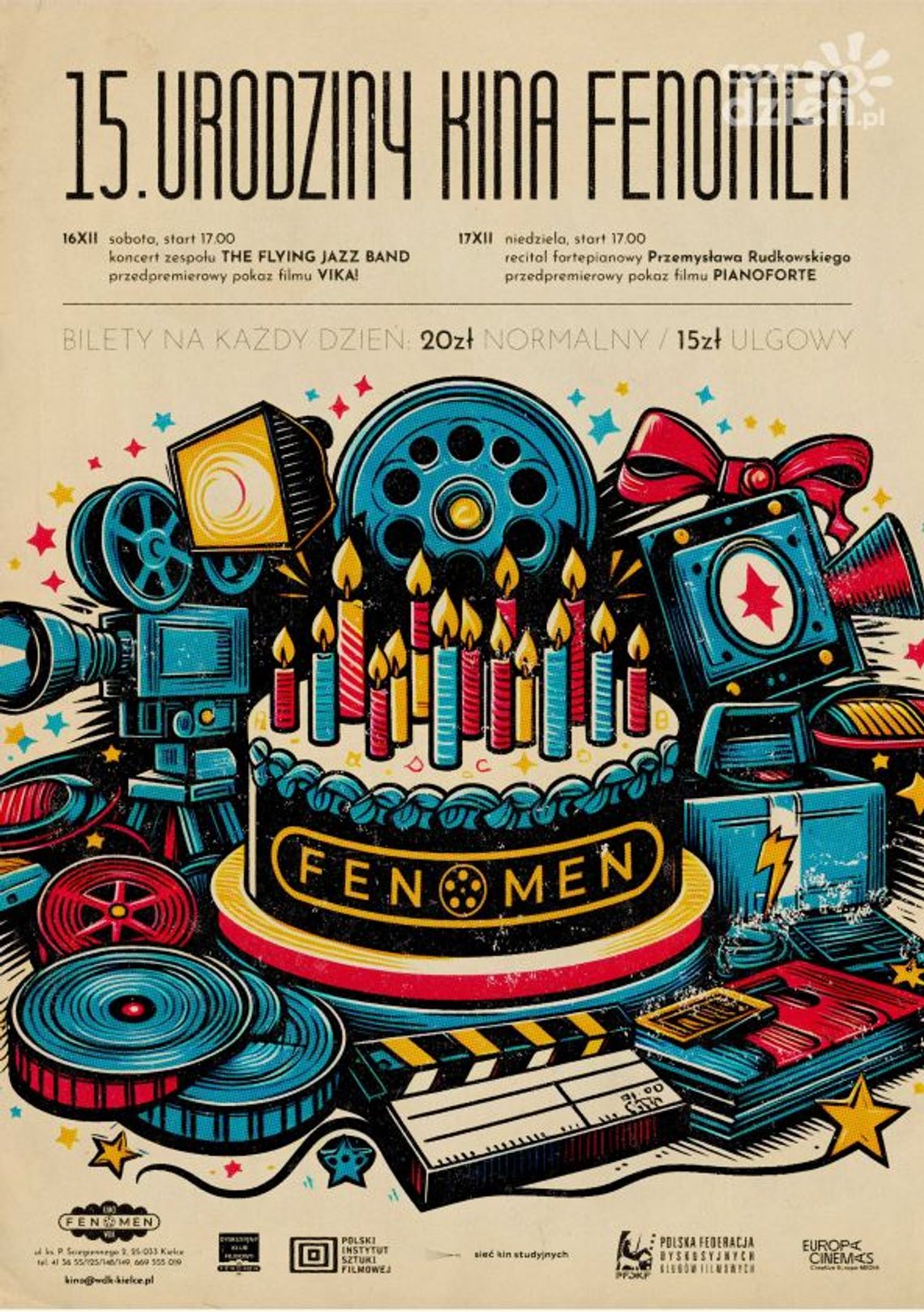 15. urodziny Kina Fenomen! 15. urodziny Kina Fenomen!