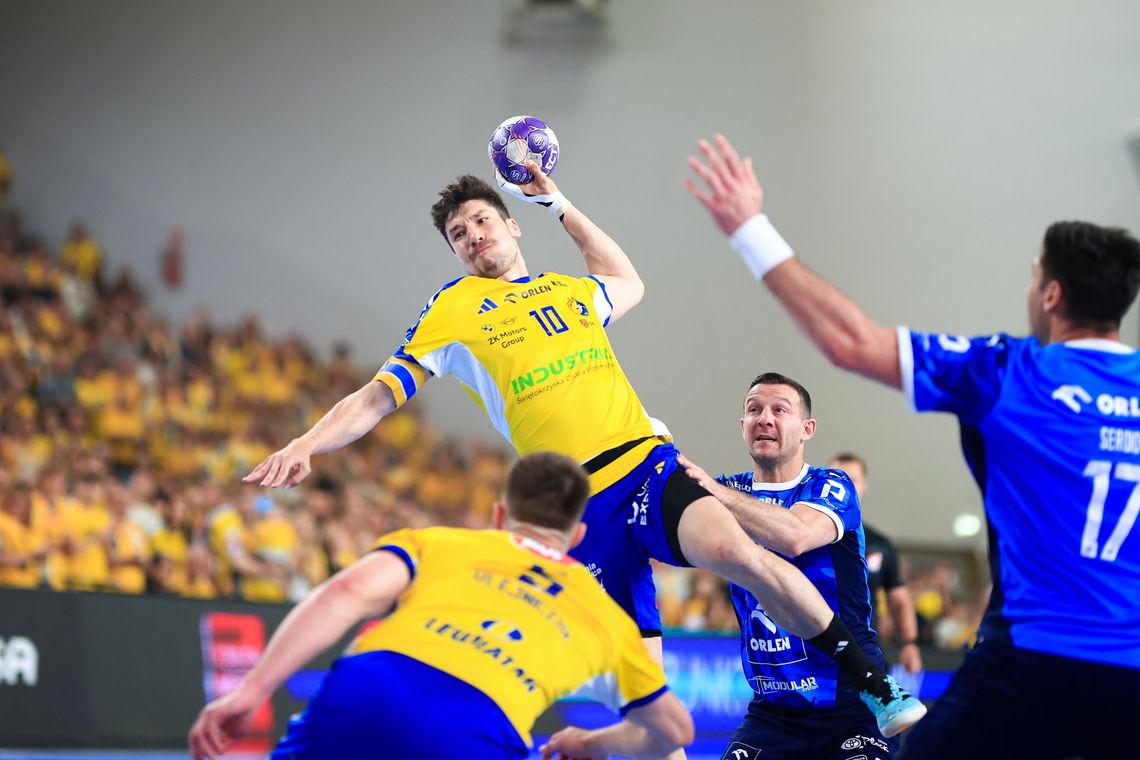 Koncertowa gra, rozbity Płock i tytuł wraca do Kielc! Industria Kielce 36:27 Orlen Wisła Płock