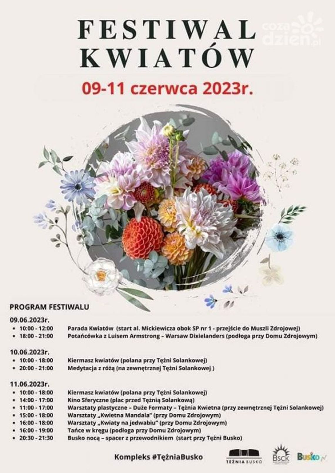 2.Festiwal Kwiatów w Busku-Zdroju 2.Festiwal Kwiatów w Busku-Zdroju