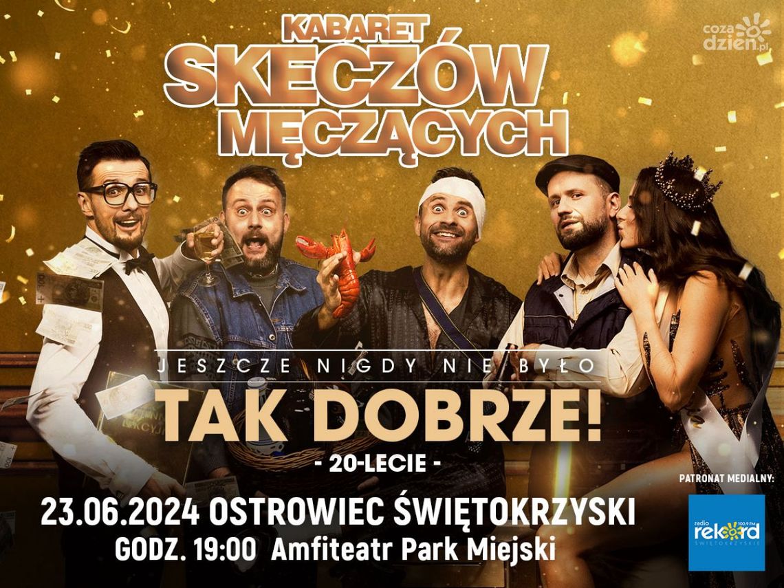 20-lecie Kabaretu Skeczów Męczących na deskach ostrowieckiego Amfiteatru