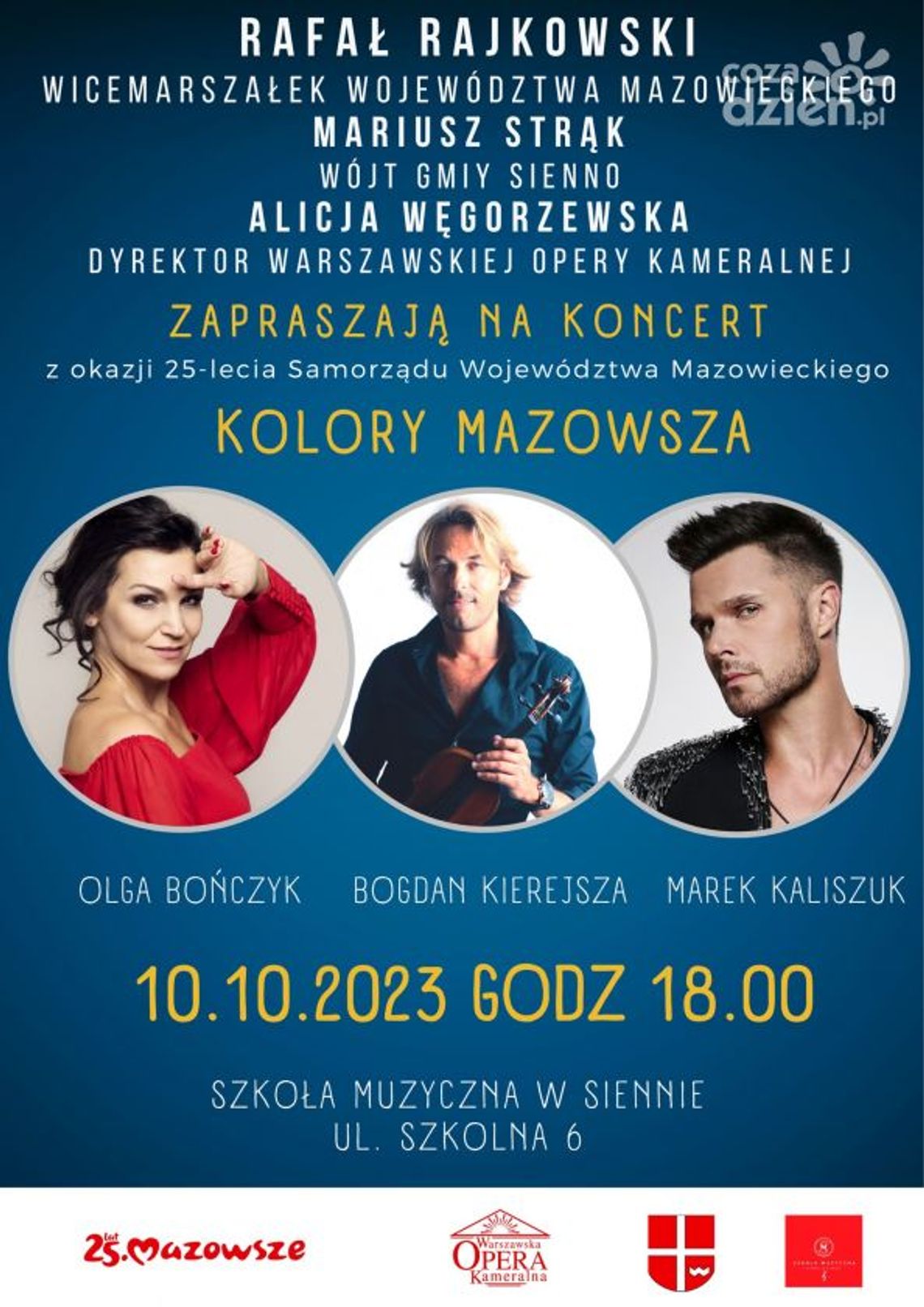 25-lecie Mazowsza na koncercie w Siennie