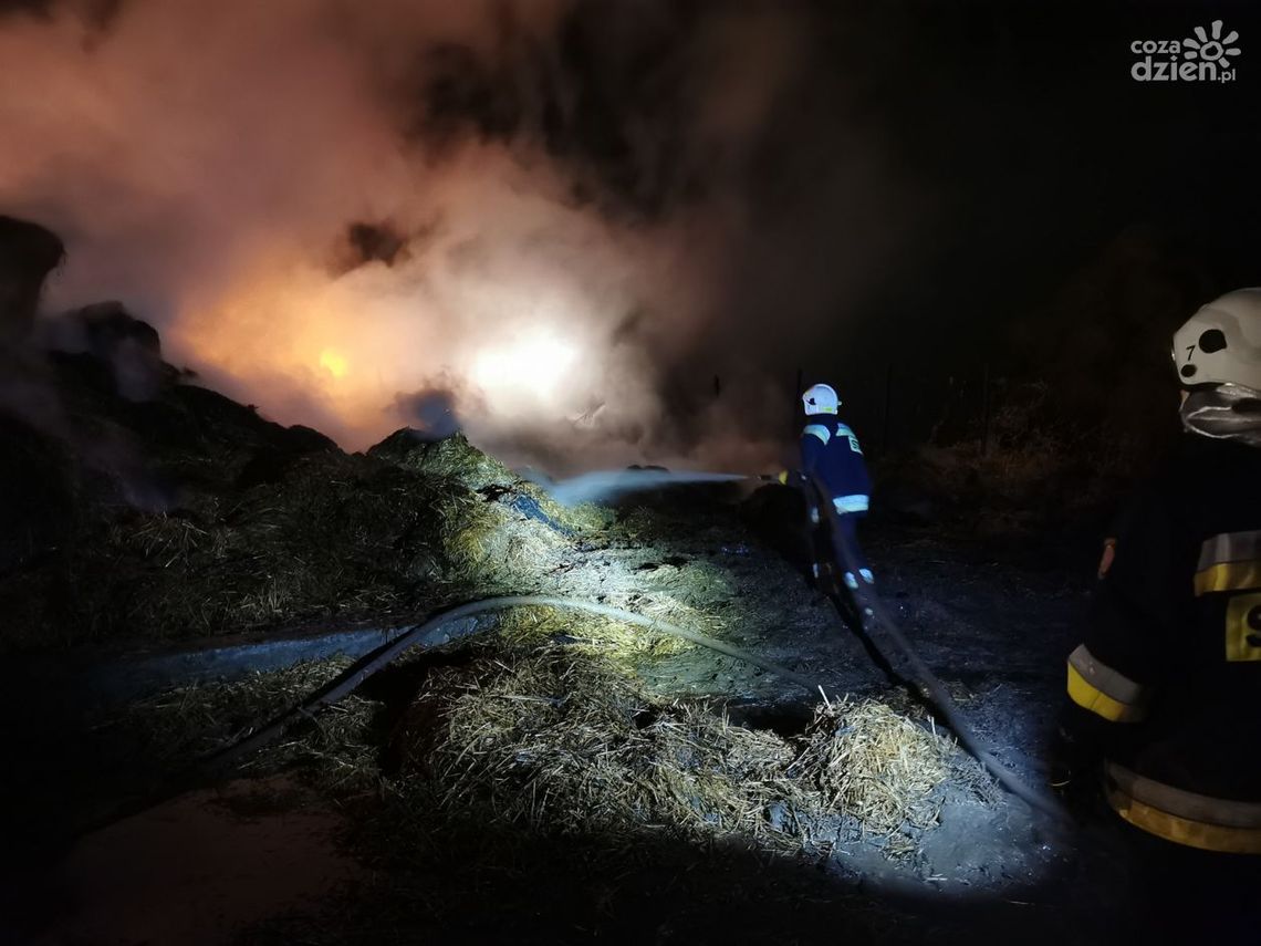 30 godzina akcji. Strażacy gaszą pożar w Przeuszynie 30 godzina akcji. Strażacy gaszą pożar w Przeuszynie