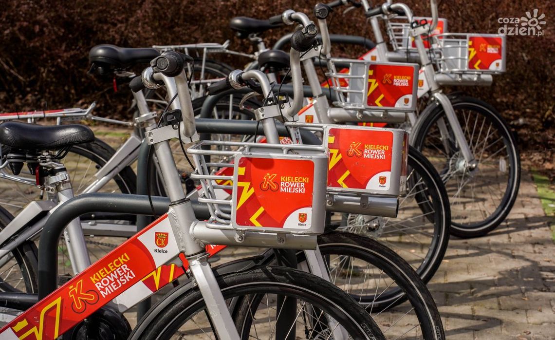 300 rowerów miejskich od soboty będzie czekać na kielczan. Promocja na start sezonu