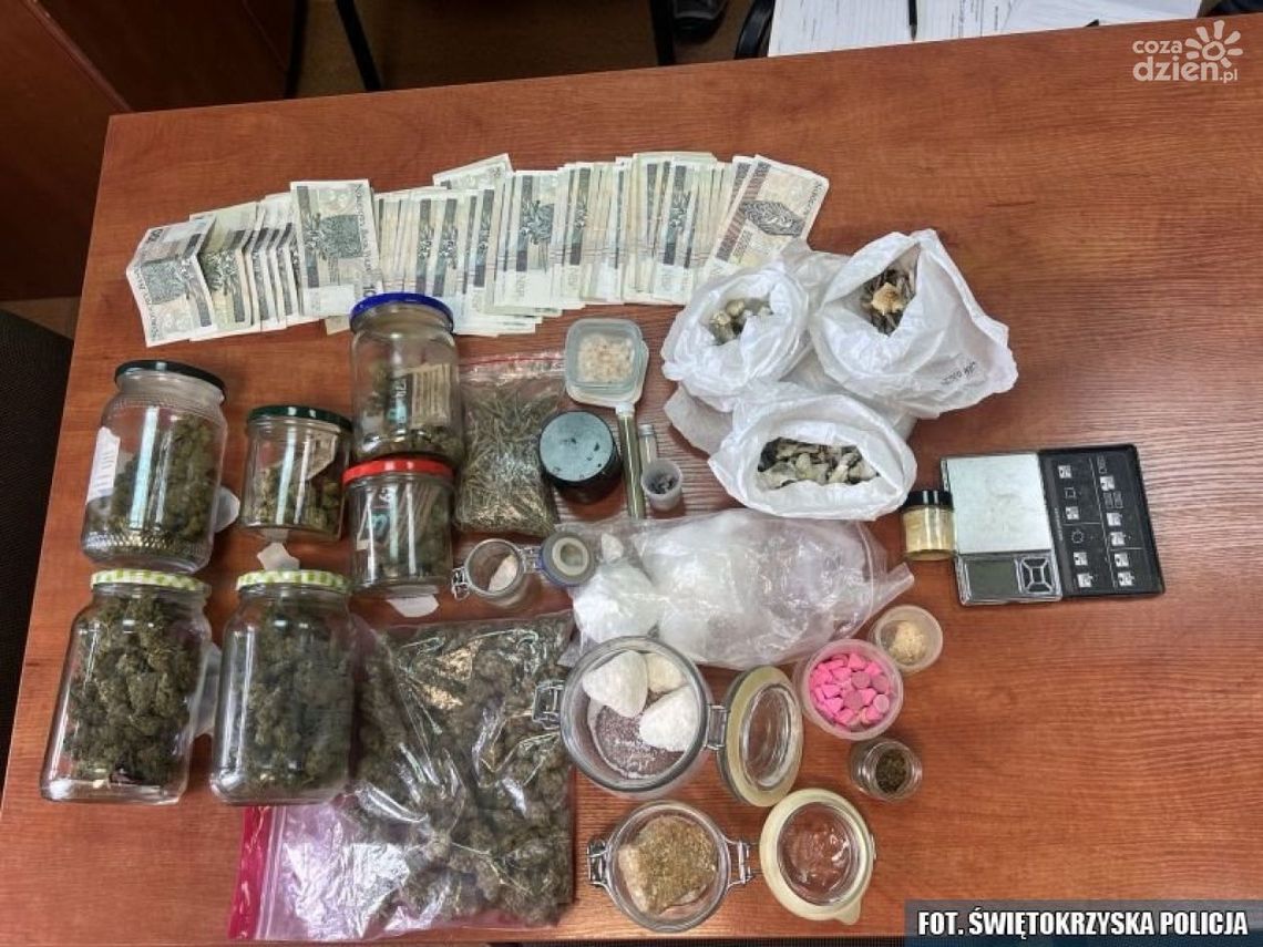 37-letni diler zatrzymany w Kielcach