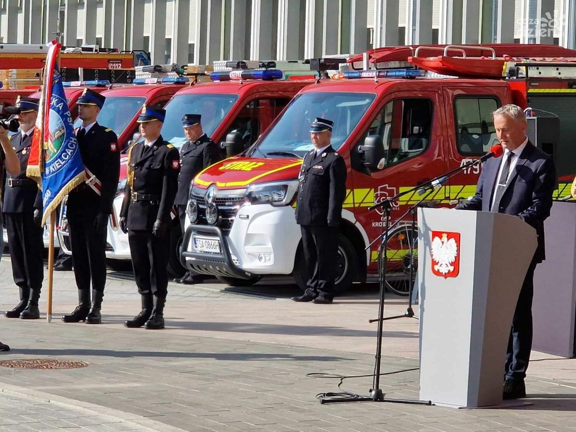 47 pojazdów dla druhów z województwa świętokrzyskiego