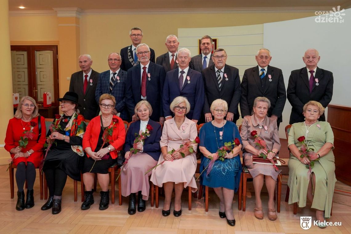 50 lat razem. Złote Gody w kieleckim ratuszu 50 lat razem. Złote Gody w kieleckim ratuszu