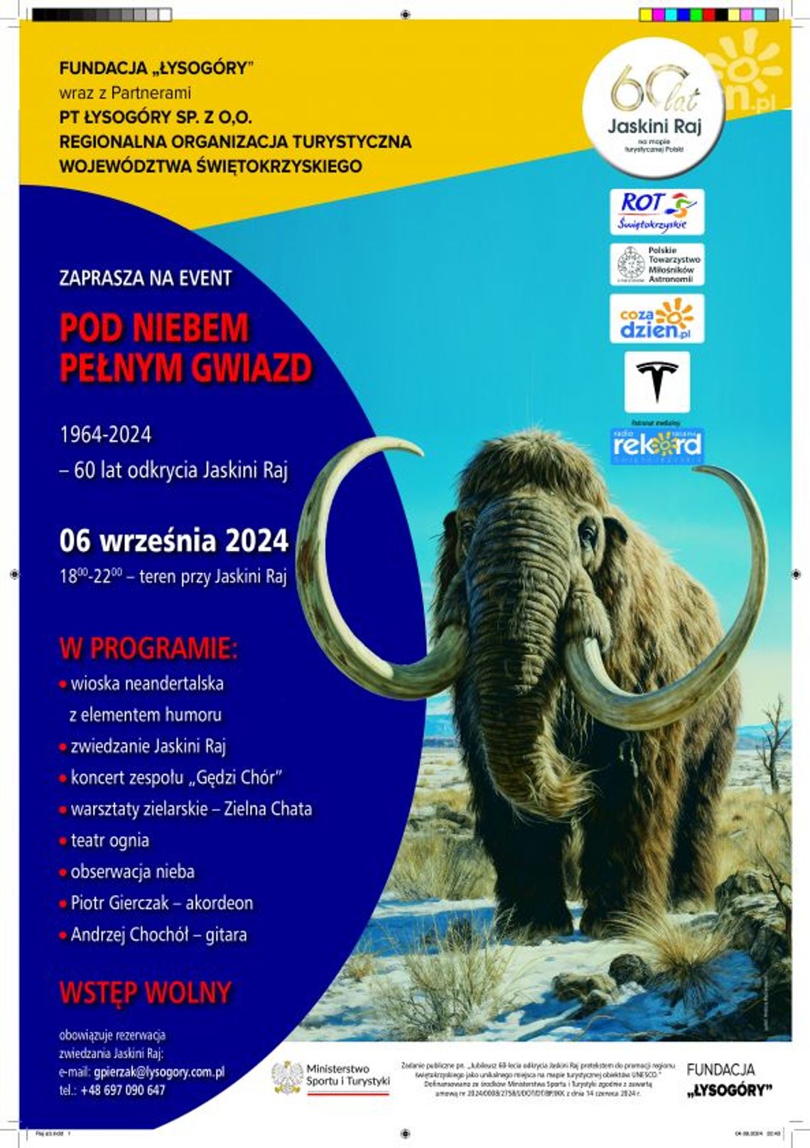 60 lat temu odkryto Jaskinię Raj, trzeba to uczcić 60 lat temu odkryto Jaskinię Raj, trzeba to uczcić