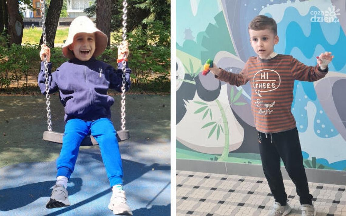 7-letni Ignaś z Ostrowca potrzebuje cennego leku, by żyć 