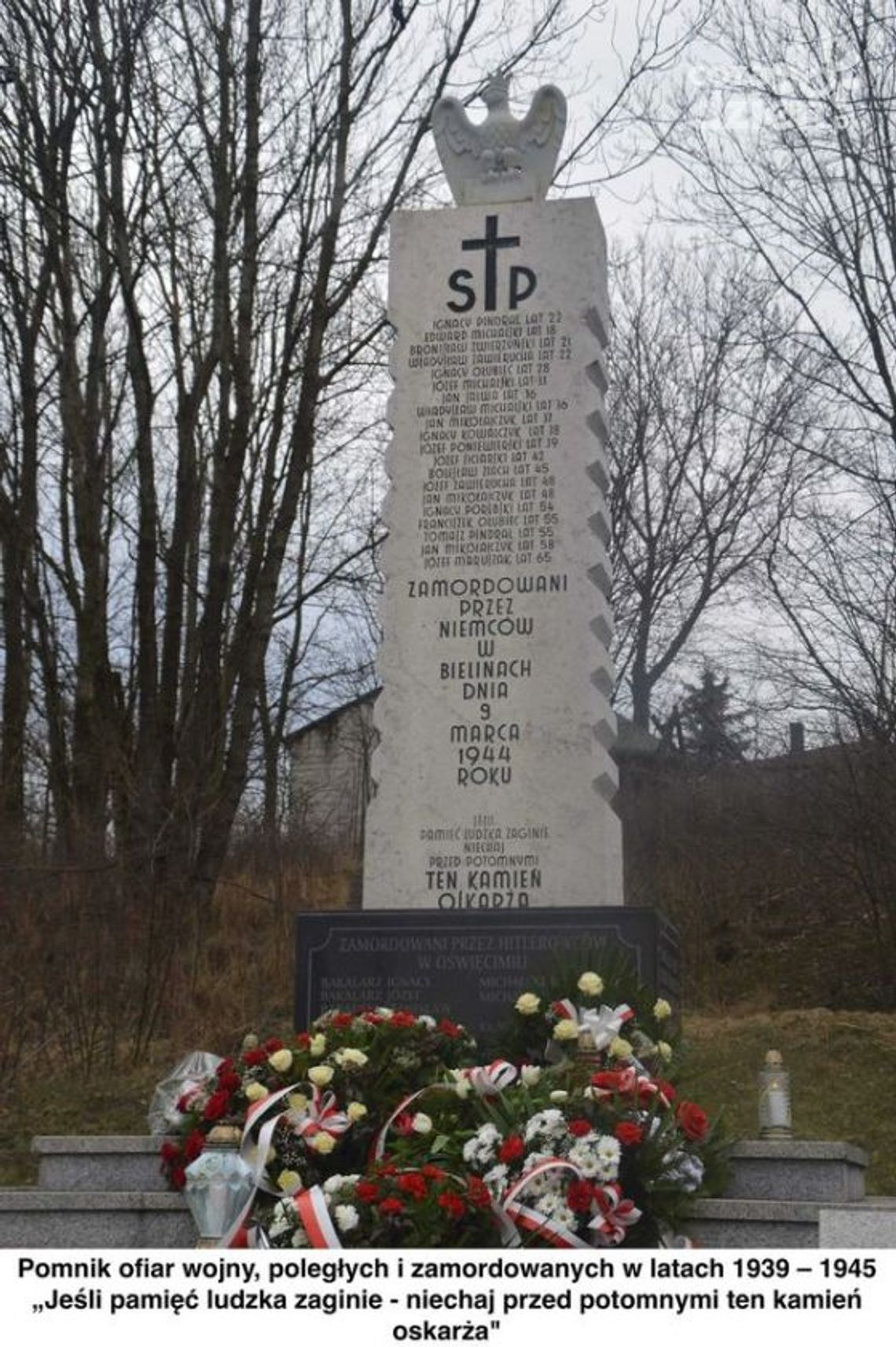 80 rocznica mordu na mieszkańcach Bielin