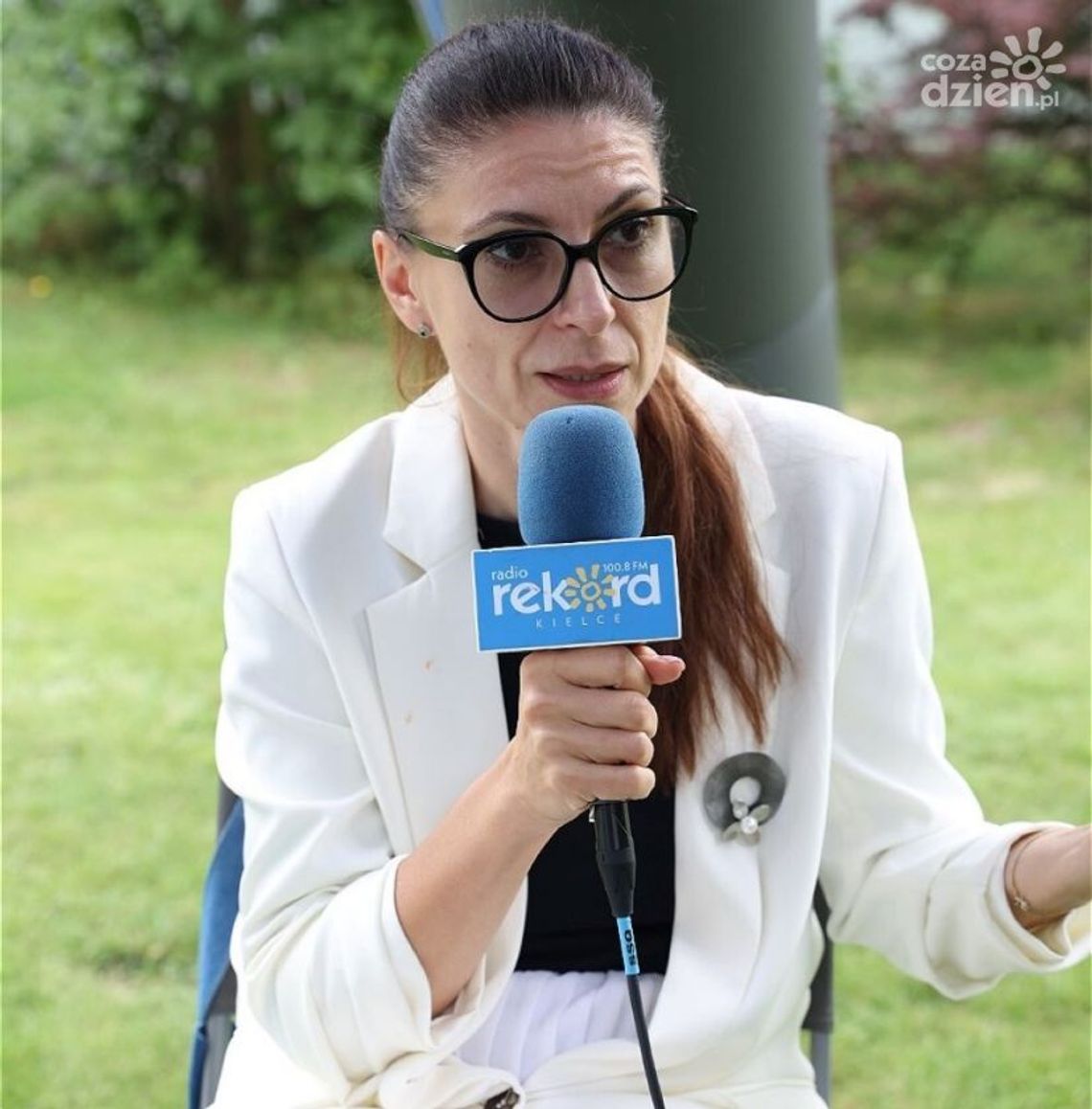 A.Grabowska: Książki trzeba promować i wystawiać. Trzeba pomóc książce, trzeba pomóc powieści.