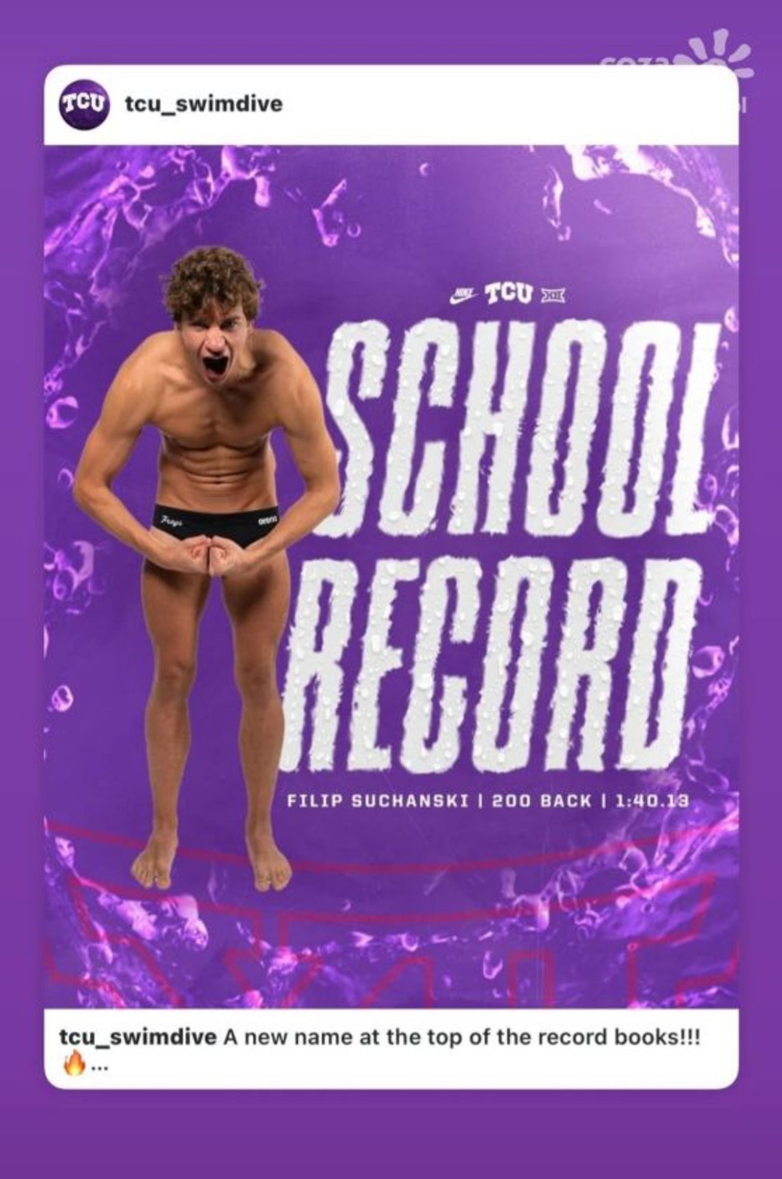 Absolwent ostrowieckiej szkoły mistrzostwa sportowego wśród najlepszych pływaków USA Absolwent ostrowieckiej szkoły mistrzostwa sportowego wśród najlepszych pływaków USA