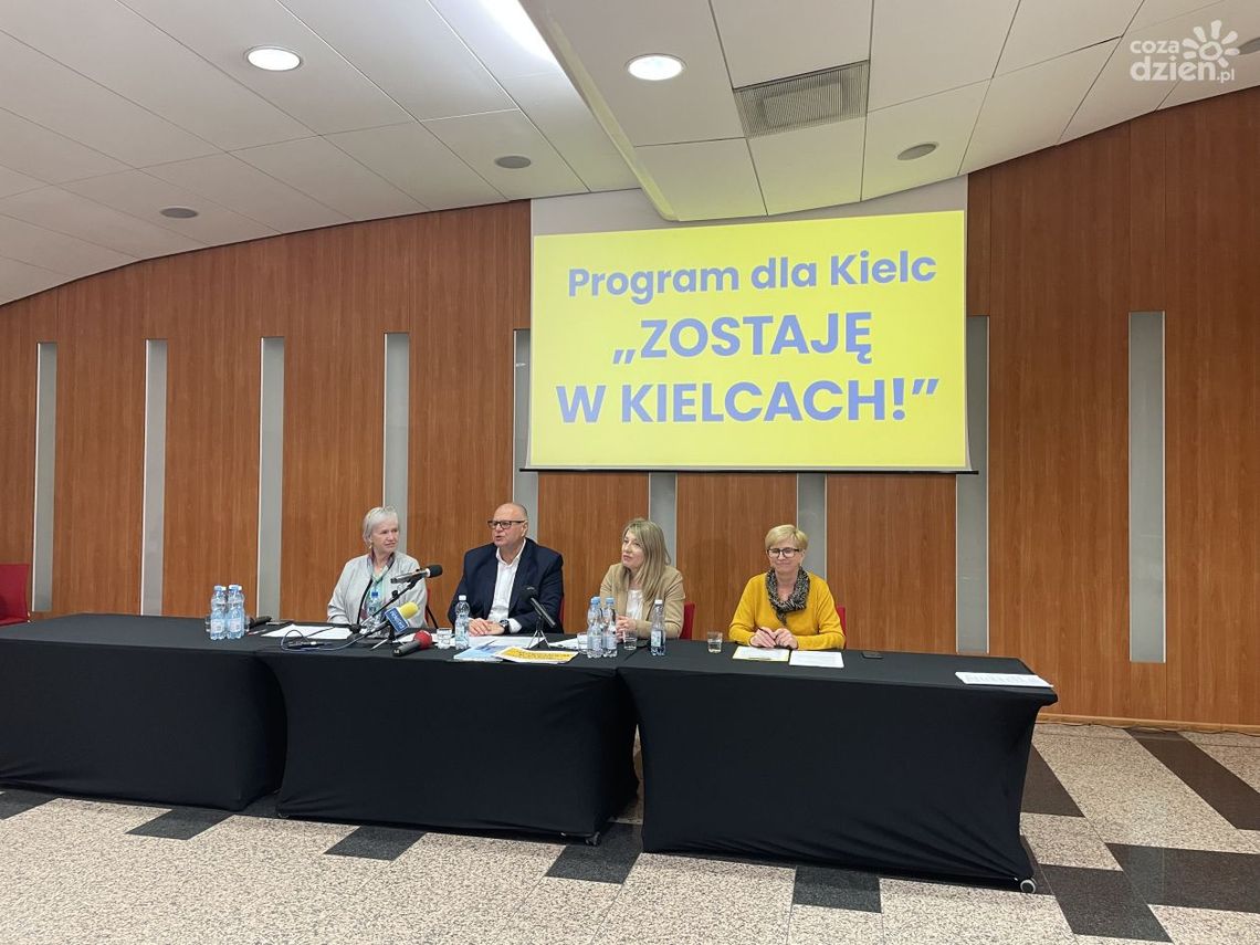 Adam Cyrański zaprezentował swój plan na Kielce