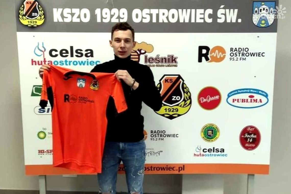 Adam Nowak nowym zawodnikiem KSZO 1929 Ostrowiec Świętokrzyski