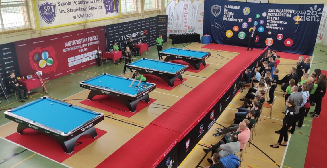 Adepci sportu bilardowego z całego kraju zmierzą się w Kielcach Adepci sportu bilardowego z całego kraju zmierzą się w Kielcach