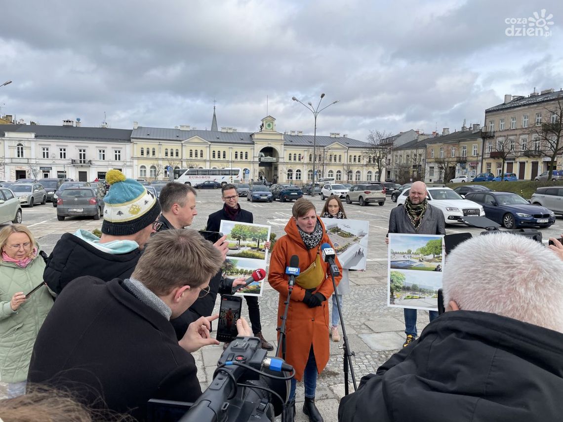 Agata Wojda ma pomysł na Plac Wolności
