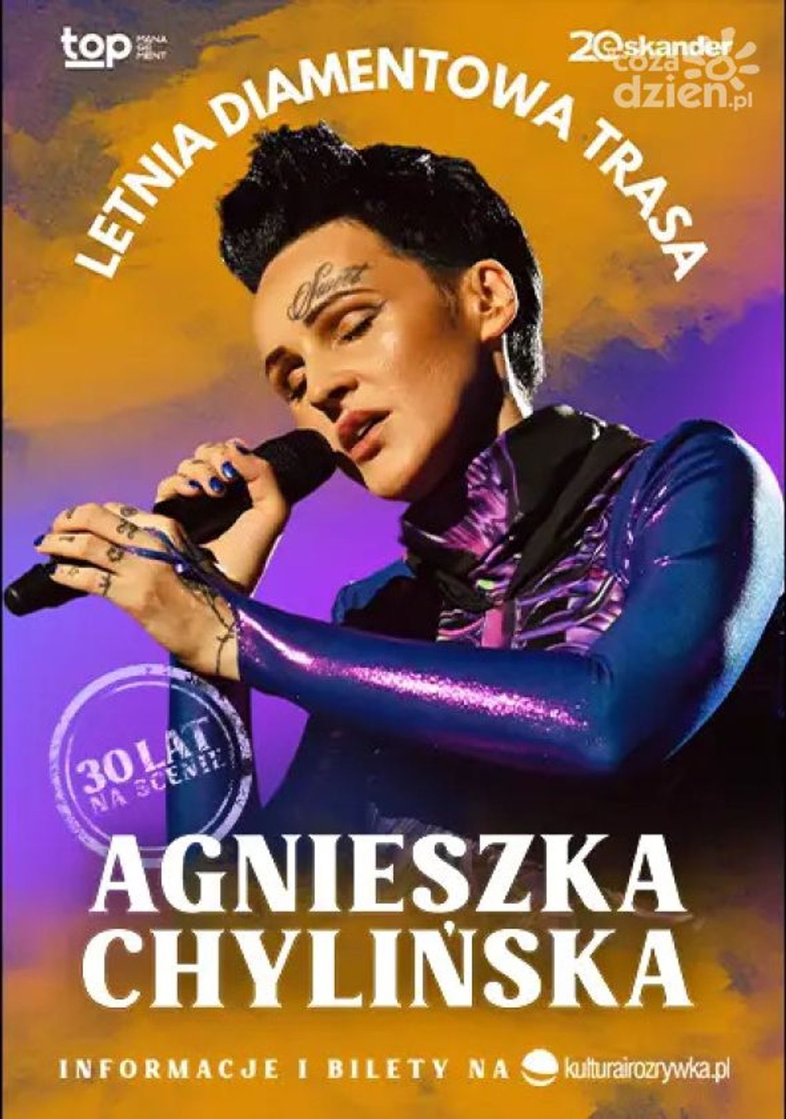 Agnieszka Chylińska - Letnia diamentowa trasa Agnieszka Chylińska - Letnia diamentowa trasa