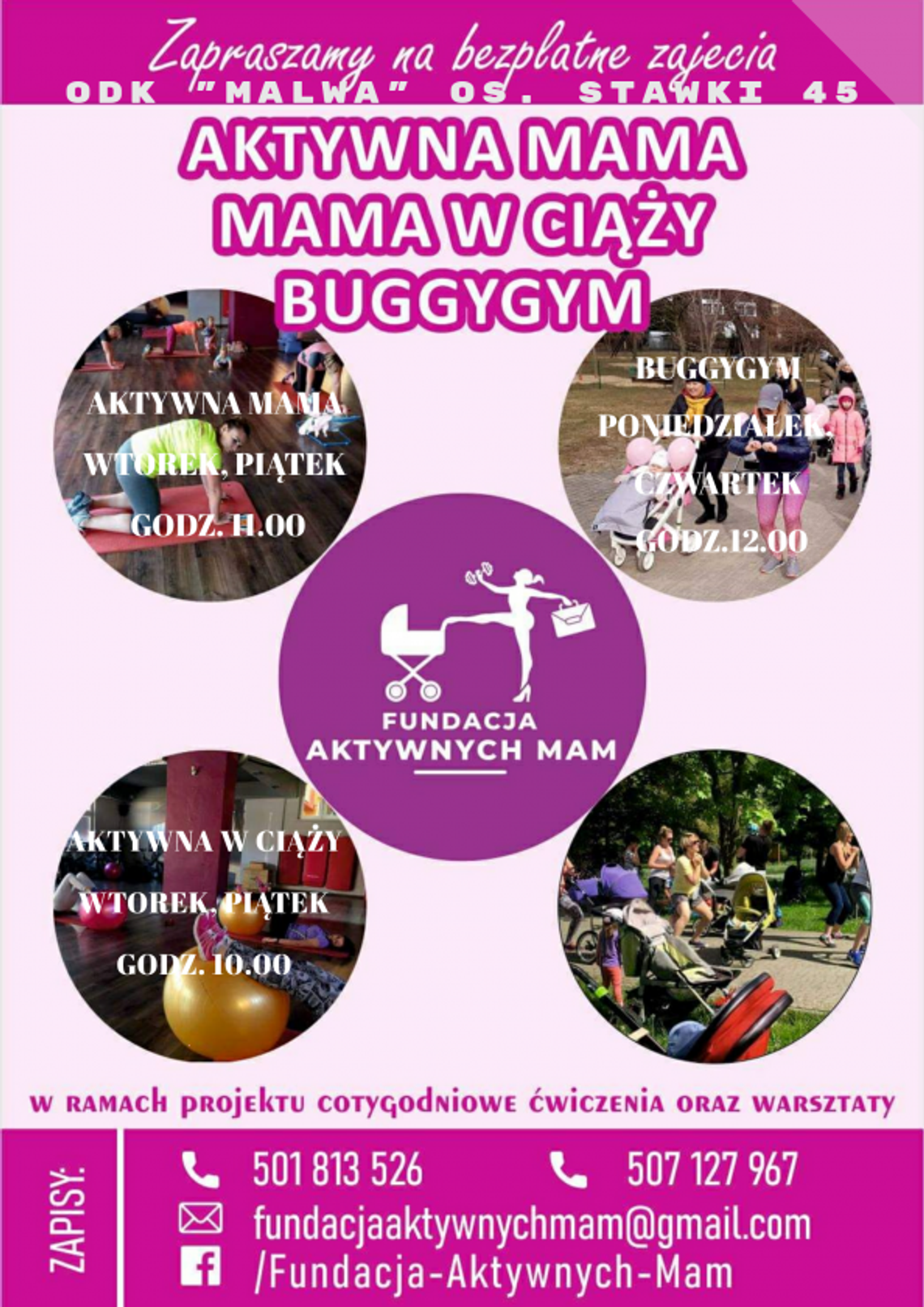 Aktywna mama to zdrowa mama! Aktywna mama to zdrowa mama!