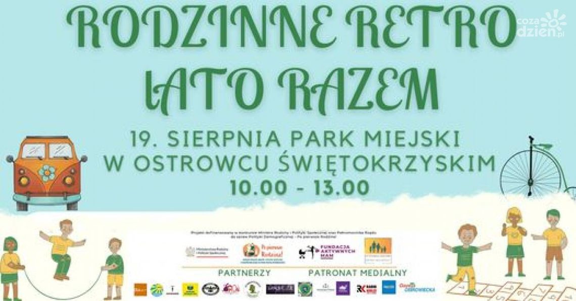 Aktywne Mamy zapraszają na piknik w stylu retro Aktywne Mamy zapraszają na piknik w stylu retro