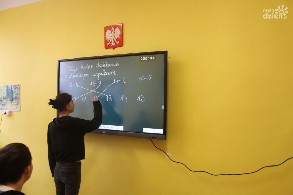 "Aktywne tablice" w Opatowie 