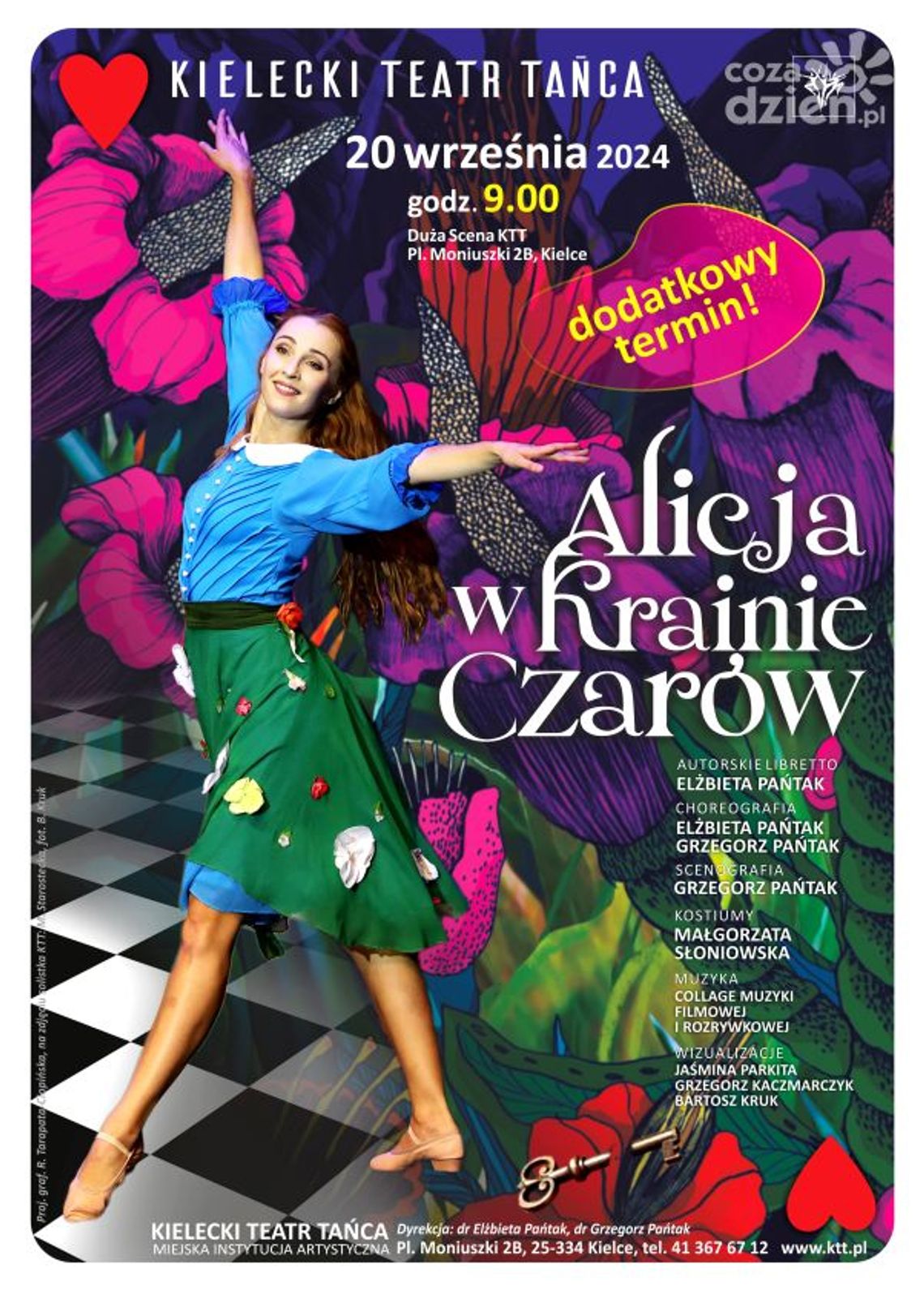 Alicja oczaruje widzów 19 i 20 września Alicja oczaruje widzów 19 i 20 września