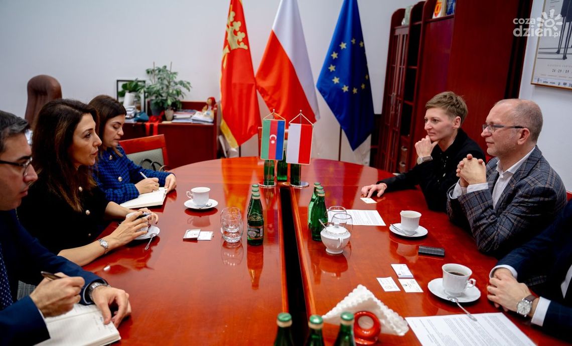 Ambasador Azerbejdżanu odwiedziła Kielce Ambasador Azerbejdżanu odwiedziła Kielce