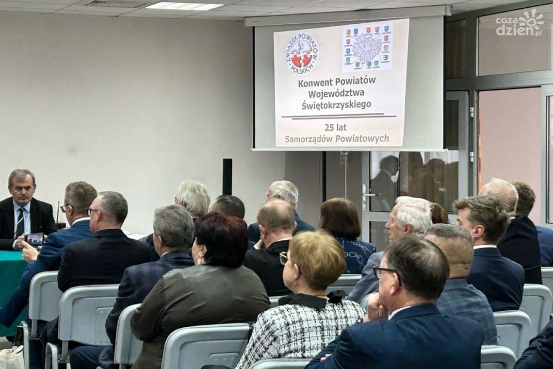 Ambitne plany Konwentu Powiatów Świętokrzyskich Ambitne plany Konwentu Powiatów Świętokrzyskich