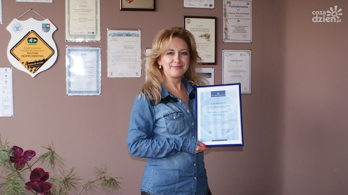 Aneta Pierścińska-Maruszewska o wyróżnieniu dla CKU Aneta Pierścińska-Maruszewska o wyróżnieniu dla CKU