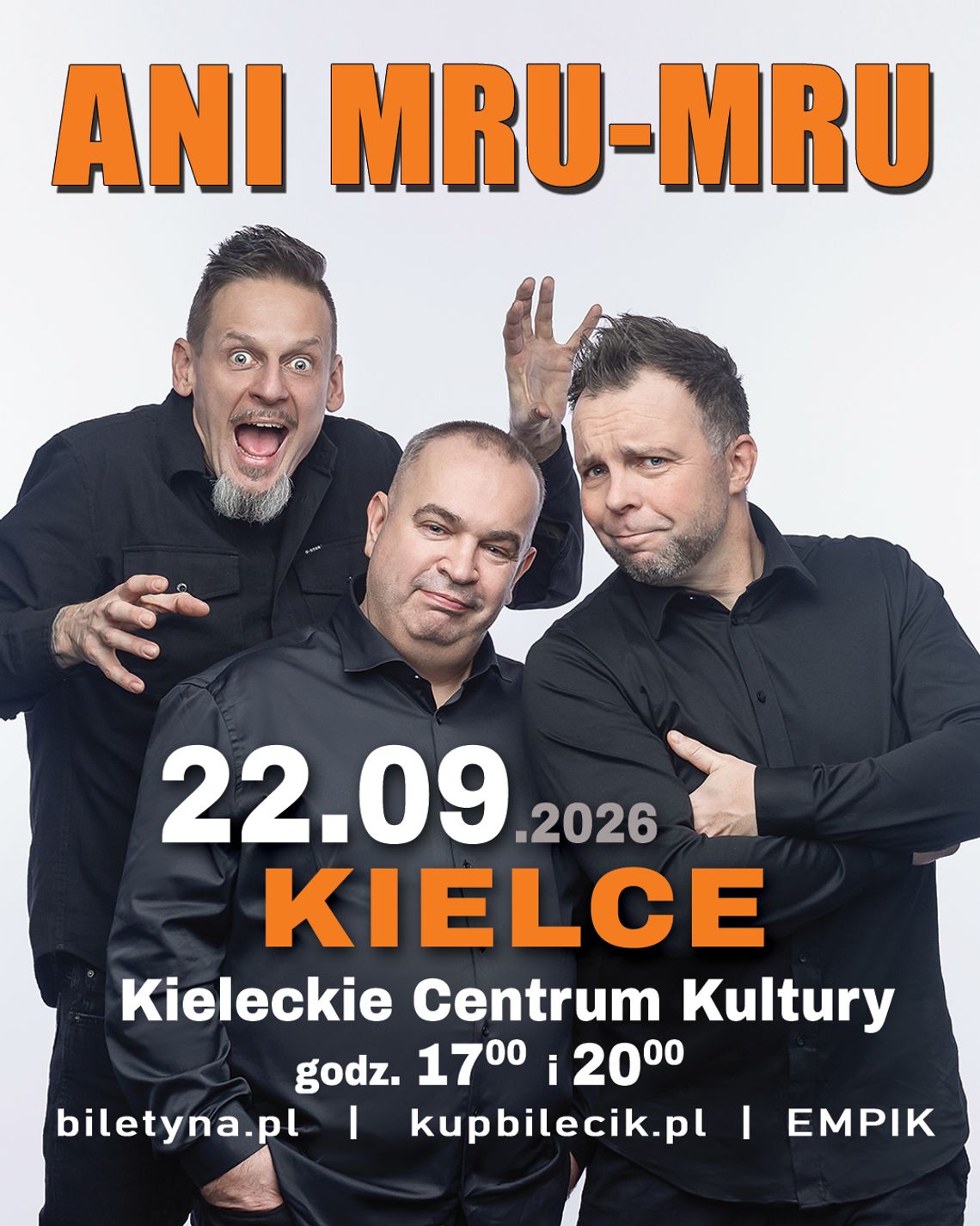 Ani Mru-Mru wraca do Kielc. Dwa występy jednego wieczoru Ani Mru-Mru wraca do Kielc. Dwa występy jednego wieczoru