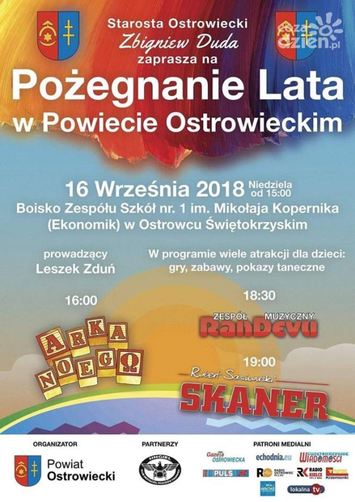 ARKA NOEGO i SKANER na pożegnanie lata ARKA NOEGO i SKANER na pożegnanie lata