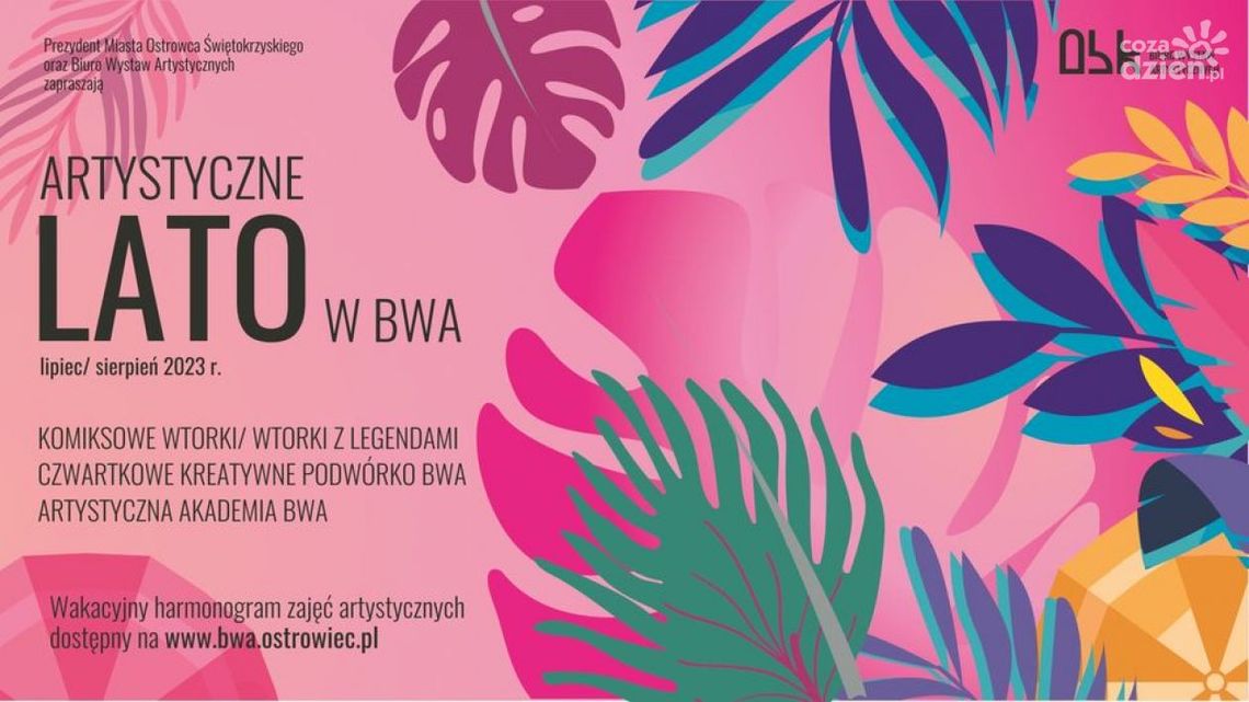 Artystyczne lato w BWA 