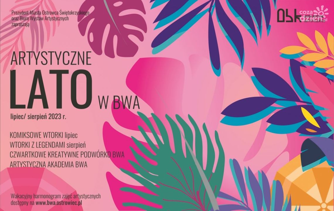 Artystyczne lato w BWA Artystyczne lato w BWA